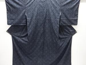 未使用品　仕立て上がり　華紋織出し本場泥大島紬着物（5マルキ）